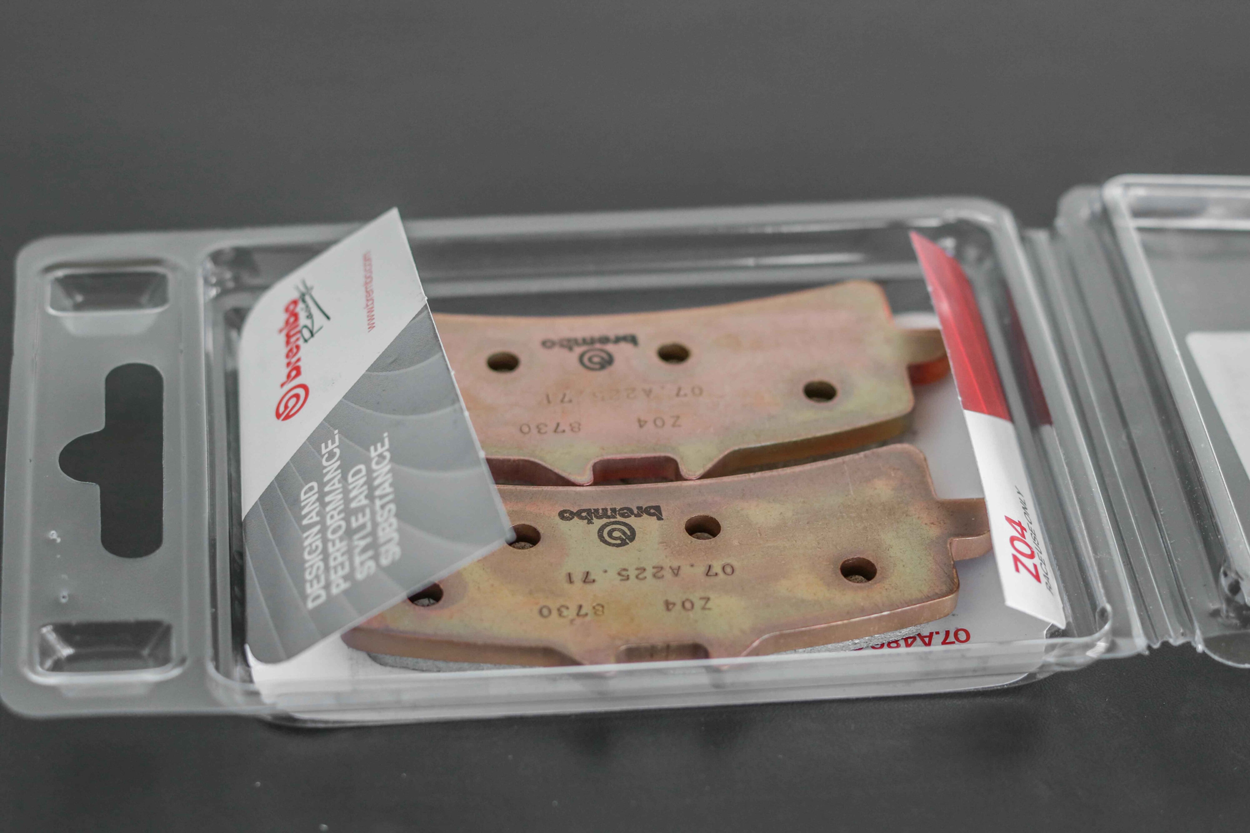 Brembo Z04 Racing-Pastilhas de Travão Honda CBR 1000 RR SC77 SP1/2 (17-19) | 107A48639 