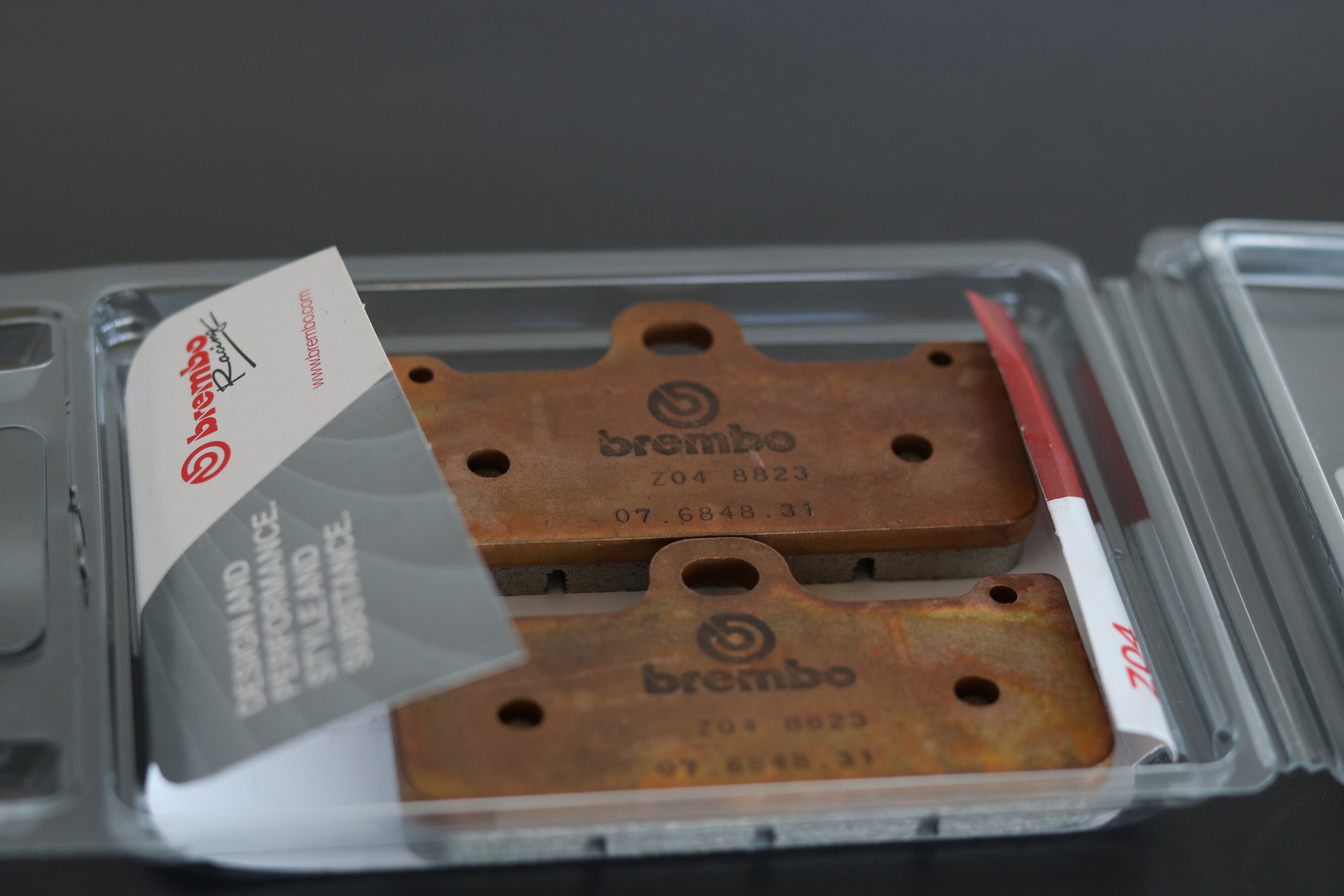 Brembo Z04 Racing-Pastilhas de Travão Brembo - Pinças de corrida P4 32/36 CNC Monoblock 107A48602 
