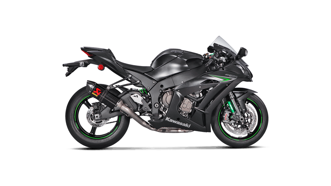 Linha de Corrida Akrapovic (Aço Inoxidável) Kawasaki ZX-10R/RR (16-20) S-K10R9-ZC 