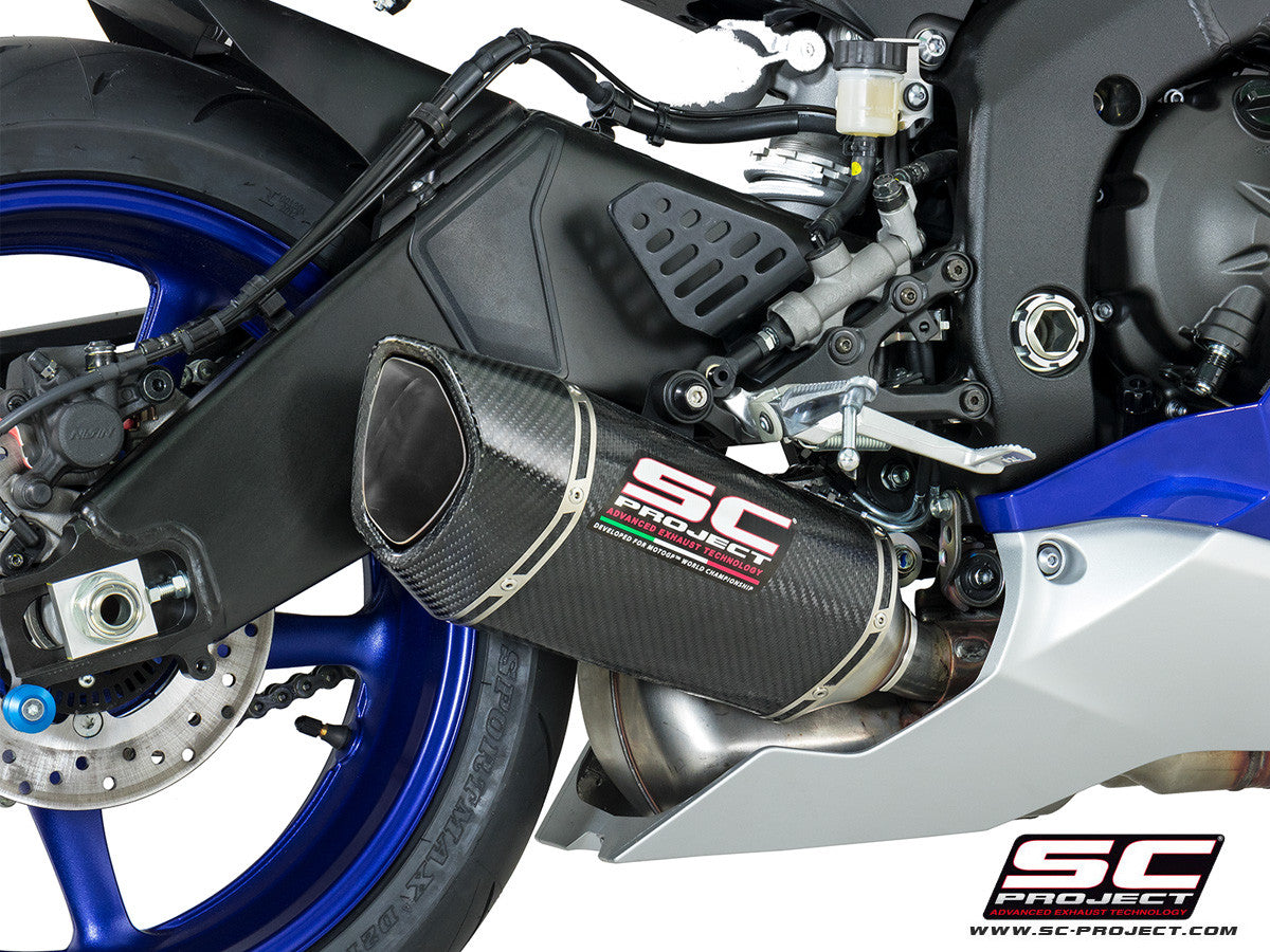 SC-Project Slip-On SC1-R Yamaha YZF-R6 RJ27 (17-25) Y21A-L90C 
