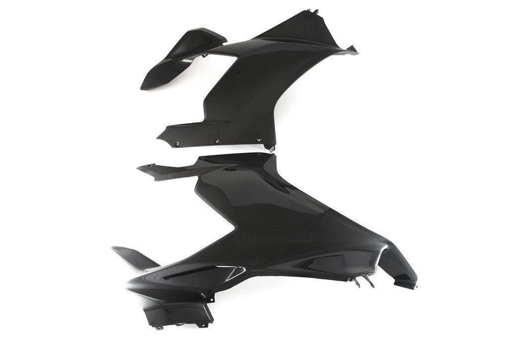 Conjunto de laterais em carbono Fullsix para Ducati Panigale V4/S (18-19) 