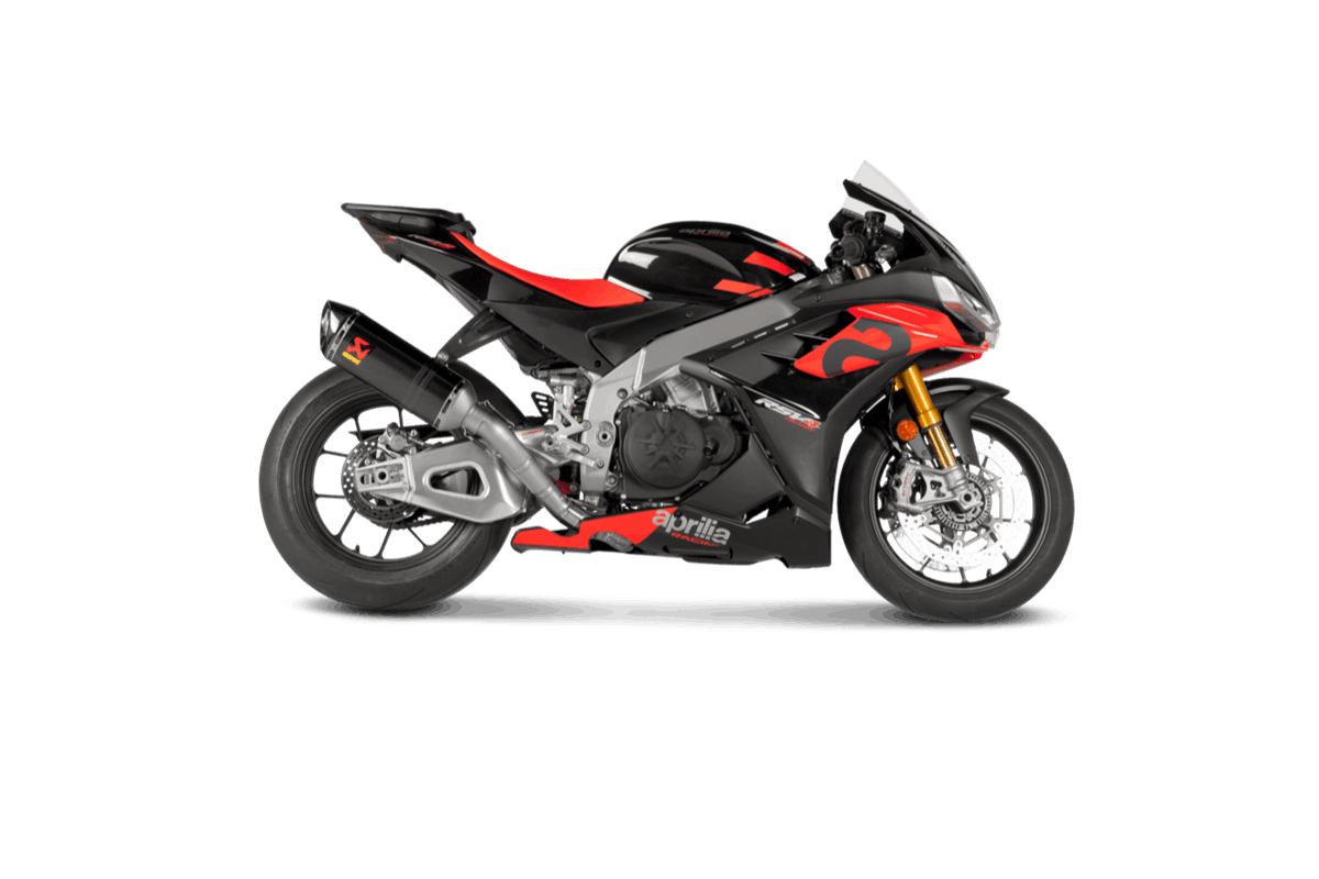 Linha de Evolução Akrapovic (Carbono) Aprilia RSV4/RR/1100 Factory (21-26) S-A10E9-RC 
