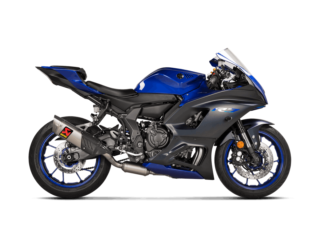Linha de Corrida Akrapovic (Aço Inoxidável) Yamaha YZF-R7 (21-25) S-Y7R12-APT 