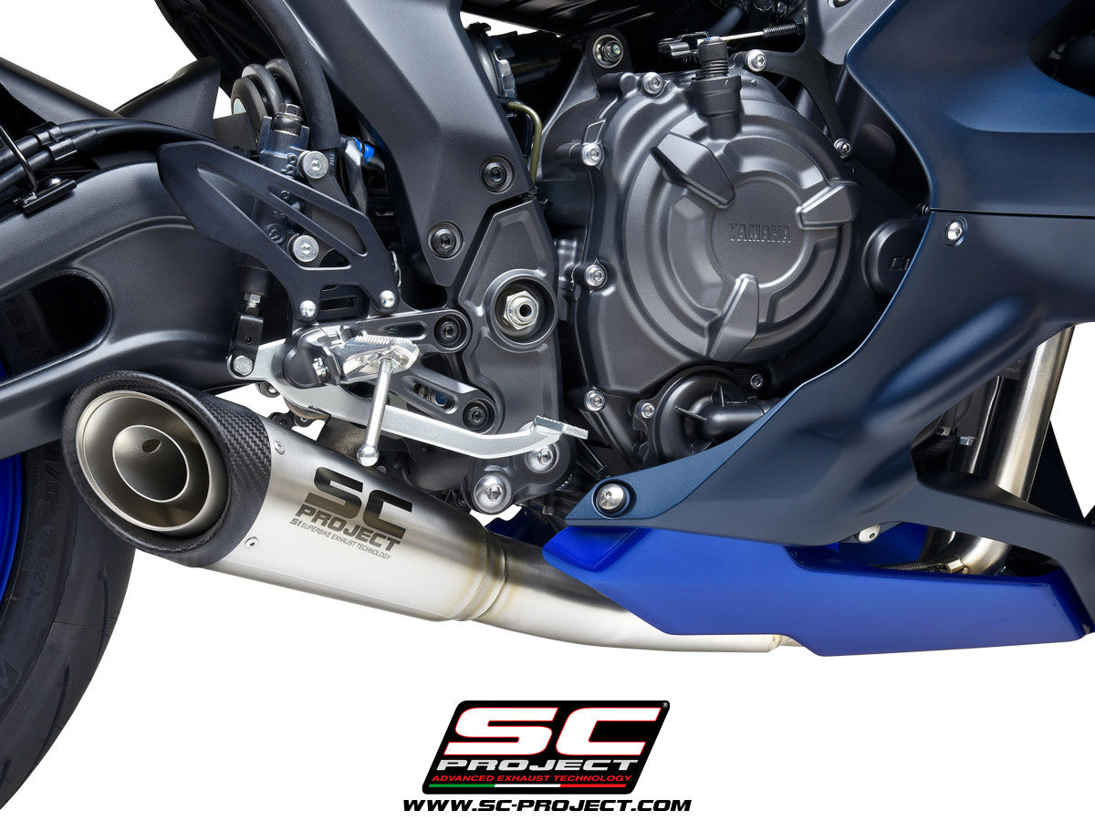 SC-Project Sistema de Escape Completo RACE S1 Yamaha YZF-R7 (21-25) Y36A-CDE41 