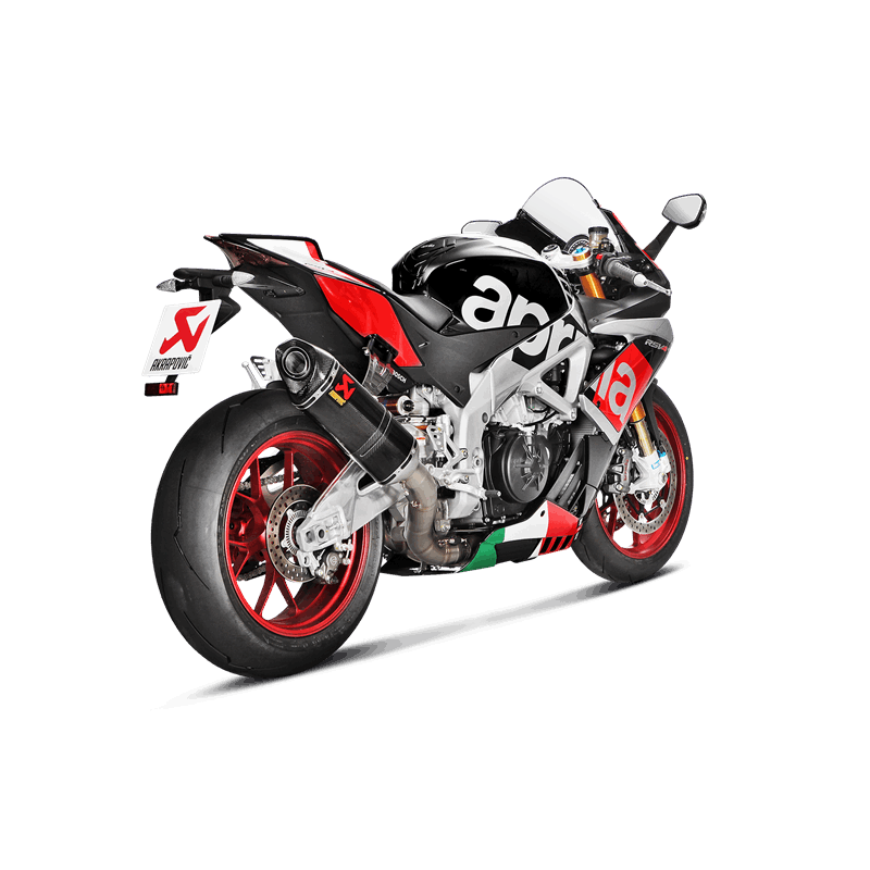 Linha Evolução Akrapovic (Carbono) Aprilia RSV4/RR/RF/1100 Factory (15-20) S-A10E8-RC 