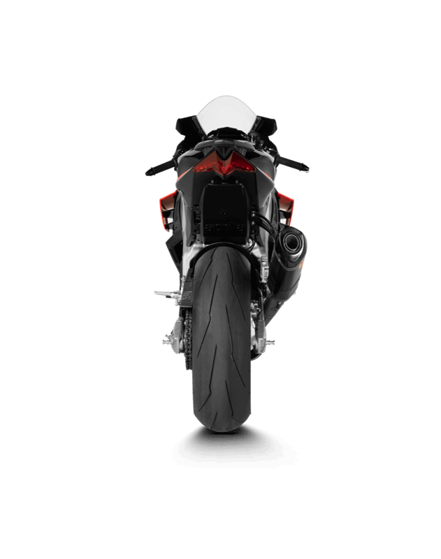 Linha de Evolução Akrapovic (Carbono) Aprilia RSV4/RR/1100 Factory (21-26) S-A10E9-RC 