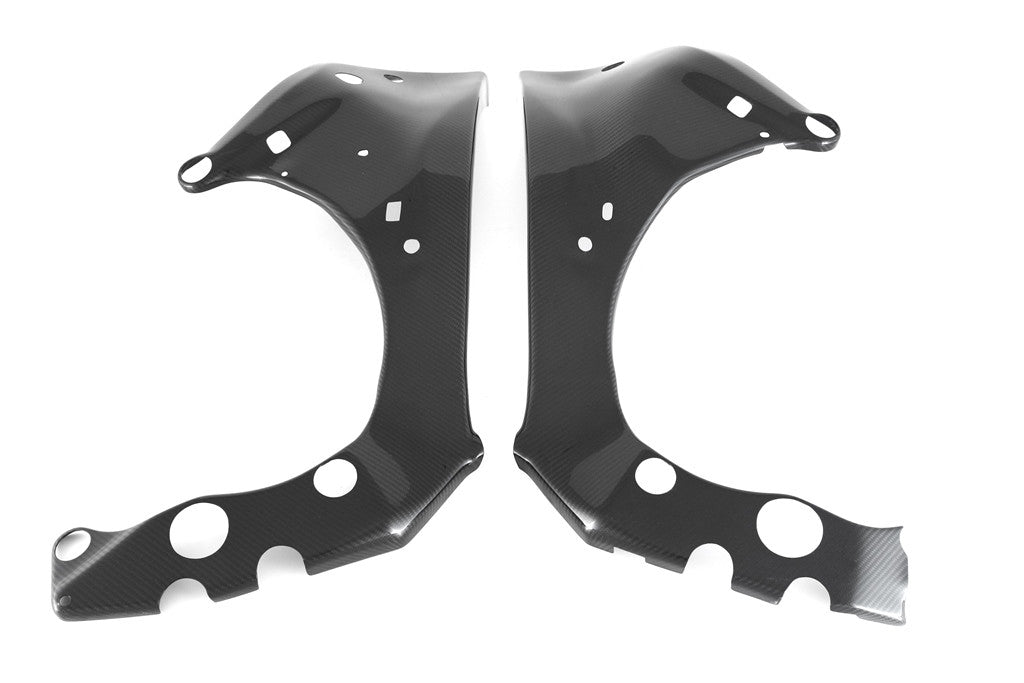 Capas de quadro em carbono Fullsix para Yamaha YZF-R1/M RN32, RN49 e RN65 (15-25) 