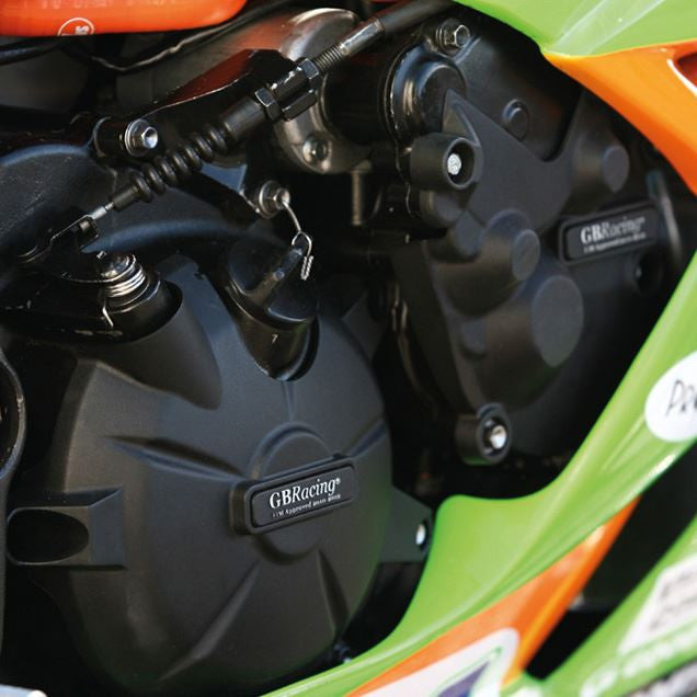 Conjunto completo de tampa de motor Proteções GBRacing Kawasaki ZX-6R/636/RR (09-12) 