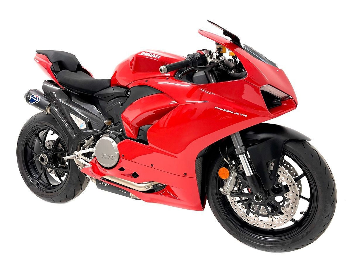 Sistema de escape completo em aço inoxidável Termignoni SBK Replica Ducati Panigale V2 955 (20-24) D22009400INC 