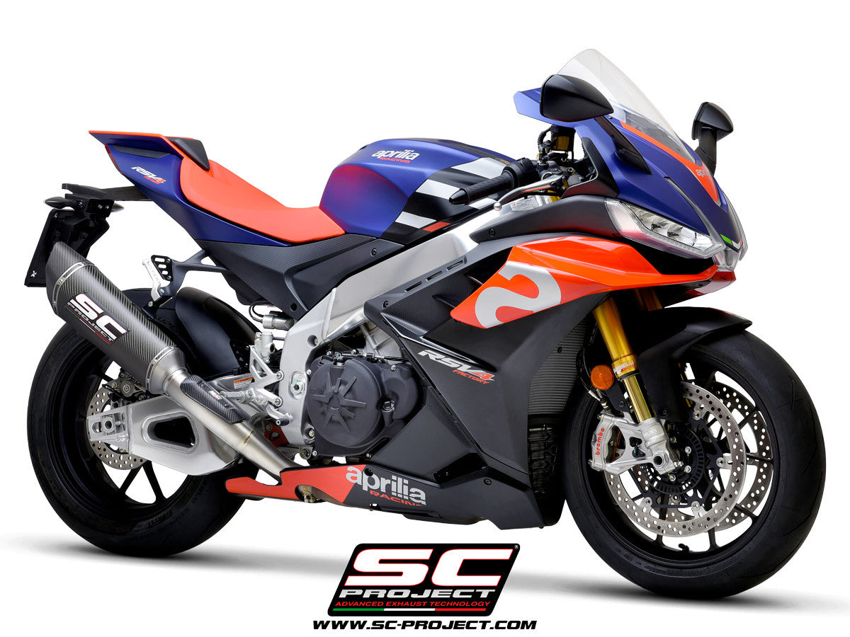 SC-Project Slip-On SC1-R (350mm) Aprilia RSV4 1100 Factory (21-24) A27A-T93 