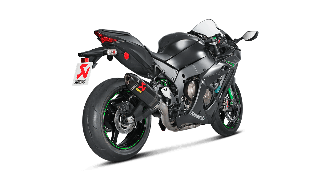 Linha de Evolução Akrapovic (Titânio) Kawasaki ZX-10R/RR (16-20) S-K10E9-ZC 