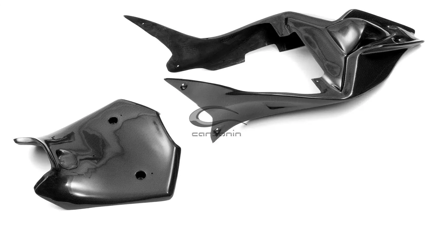 Conjunto completo de carenagens em carbono Aprilia RSV4/RR/RF/1100 Factory (15-20) Carbonin 