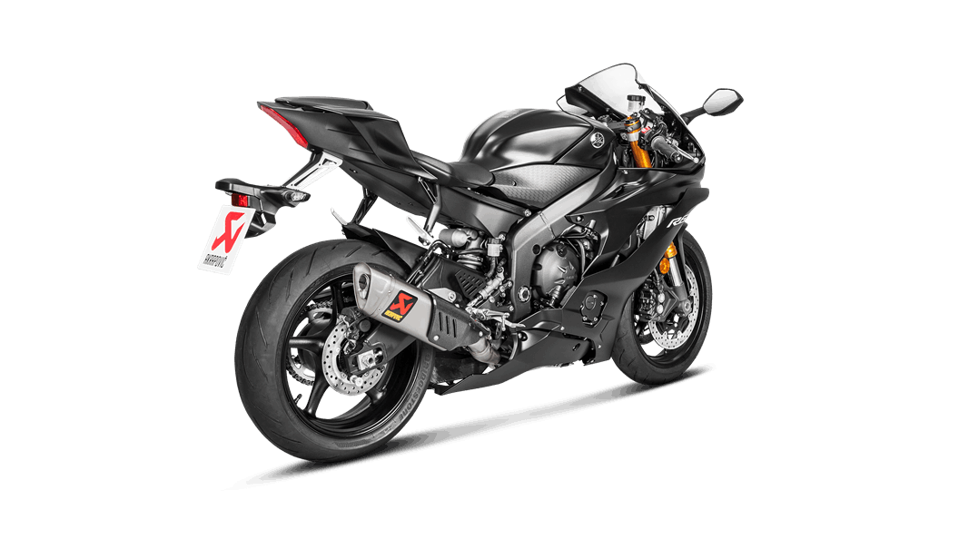 Linha de Evolução Akrapovic (Titânio) Yamaha YZF-R6 (08-25) S-Y6E9-APT 