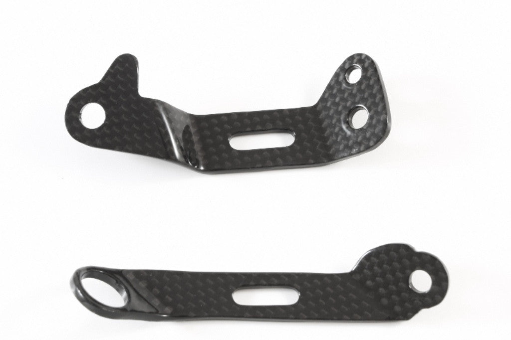 Suporte do reservatório de freio/embraiagem em carbono Fullsix Ducati Panigale V2 955 (20-24) 