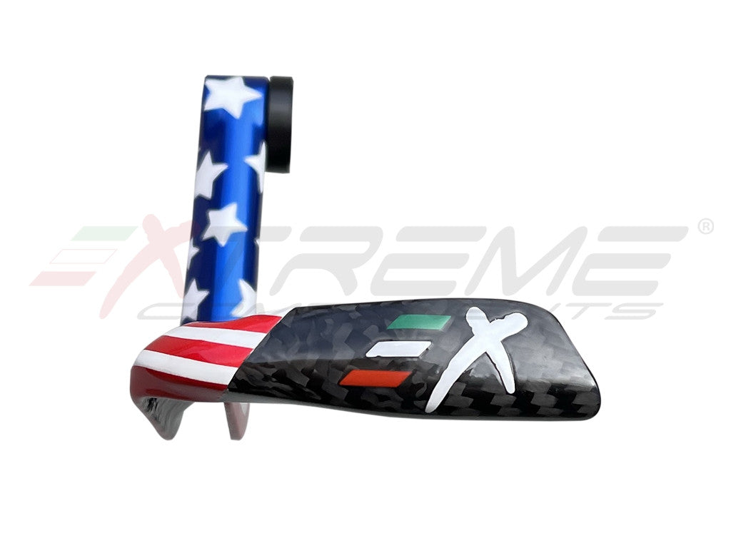 Protetor de Alavanca de Travão "USA" para alavancas de travão de Ø14mm a Ø19mm Carbon GP EVO Extreme Components 