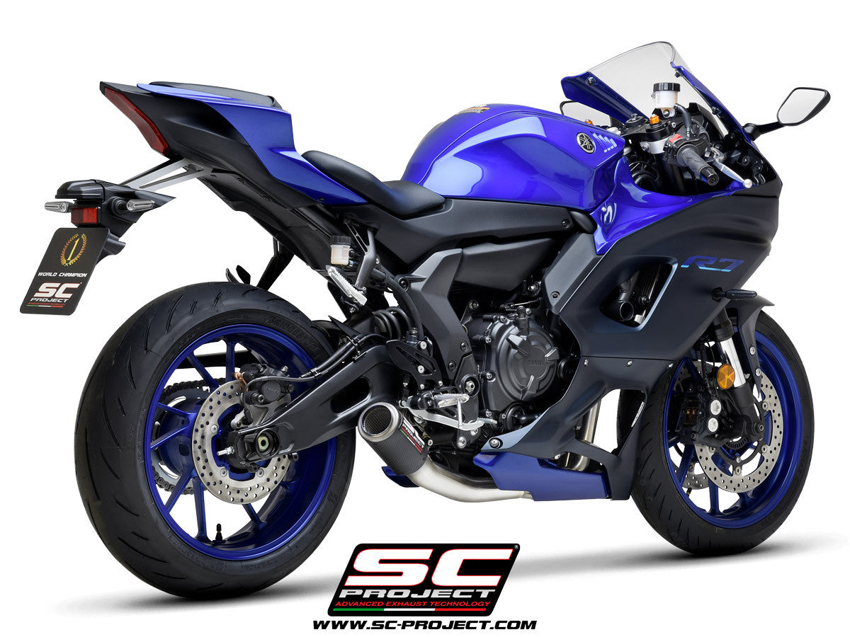 Sistema de escape completo SC-Project RACE CR-T Yamaha YZF-R7 (21-25) Y36A-CDE36 