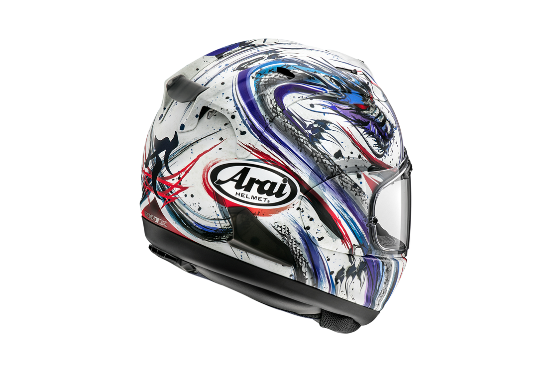 Capacete Arai RX-7V Evo Kiyo Trico 