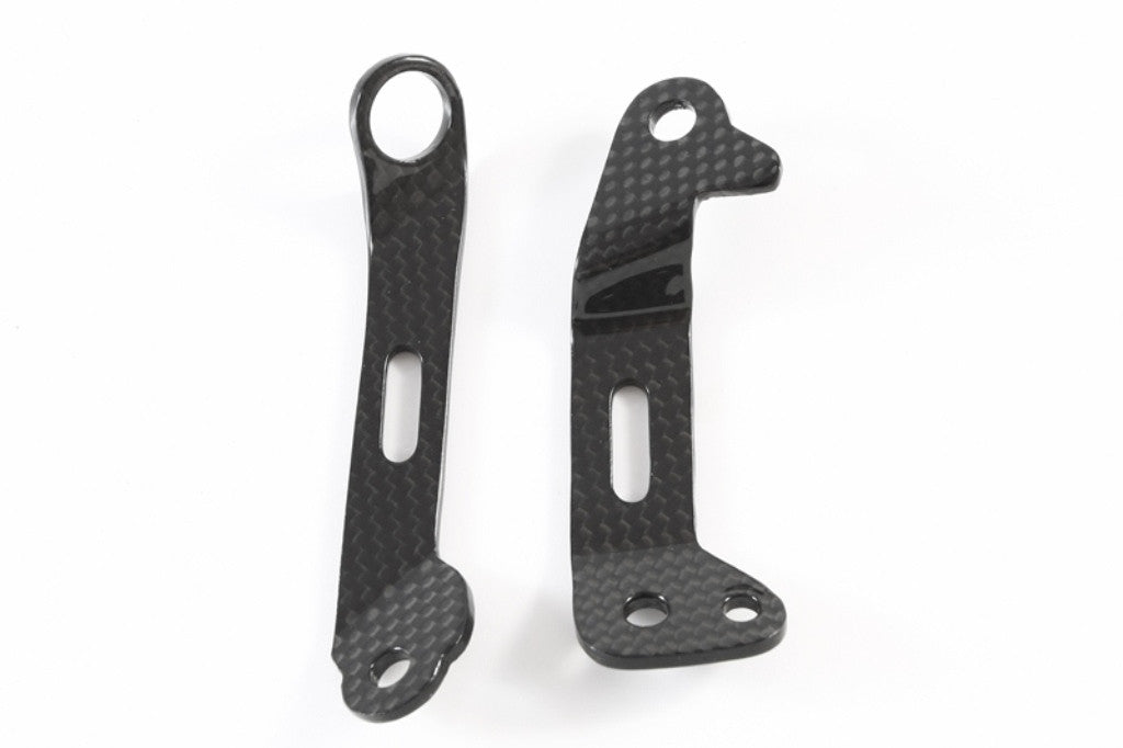 Suporte do reservatório de freio/embraiagem em carbono Fullsix Ducati Panigale V2 955 (20-24) 