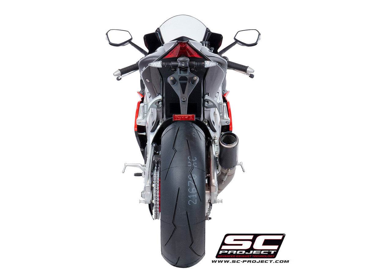 SC-Project Slip-On CR-T HIGH Aprilia RSV4/RR/RF (18-20) A18A-T90 