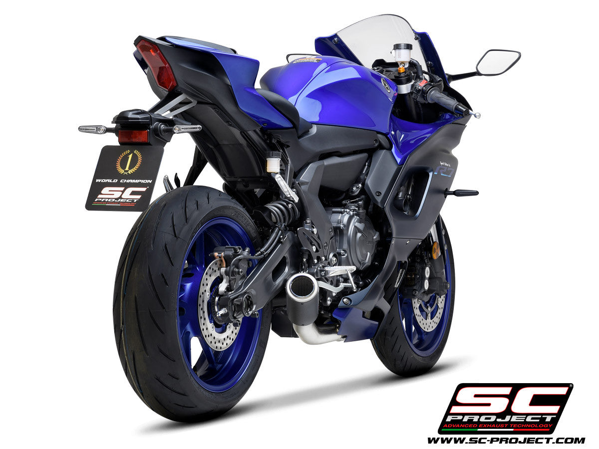 Sistema de escape completo SC-Project RACE CR-T Yamaha YZF-R7 (21-25) Y36A-CDE36 