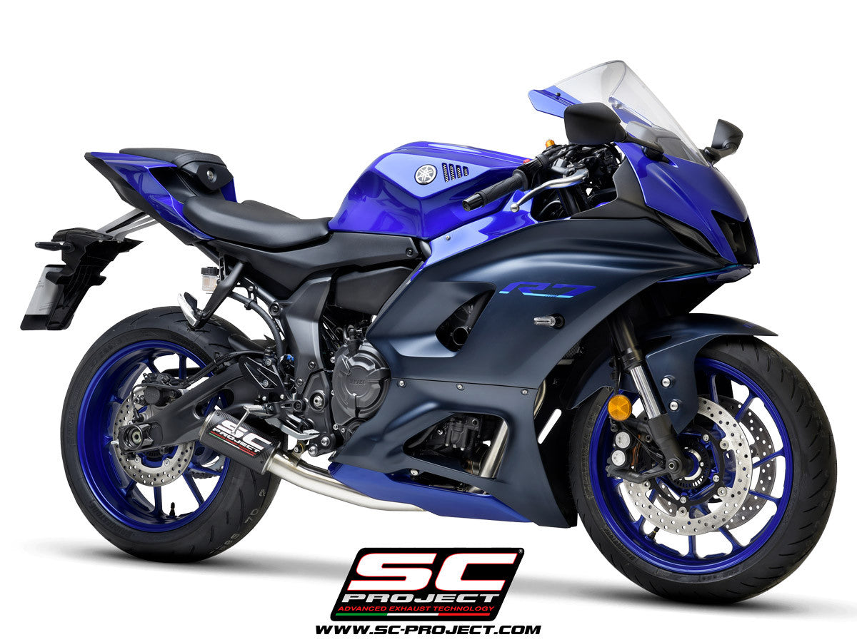 Sistema de escape completo SC-Project RACE CR-T Yamaha YZF-R7 (21-25) Y36A-CDE36 