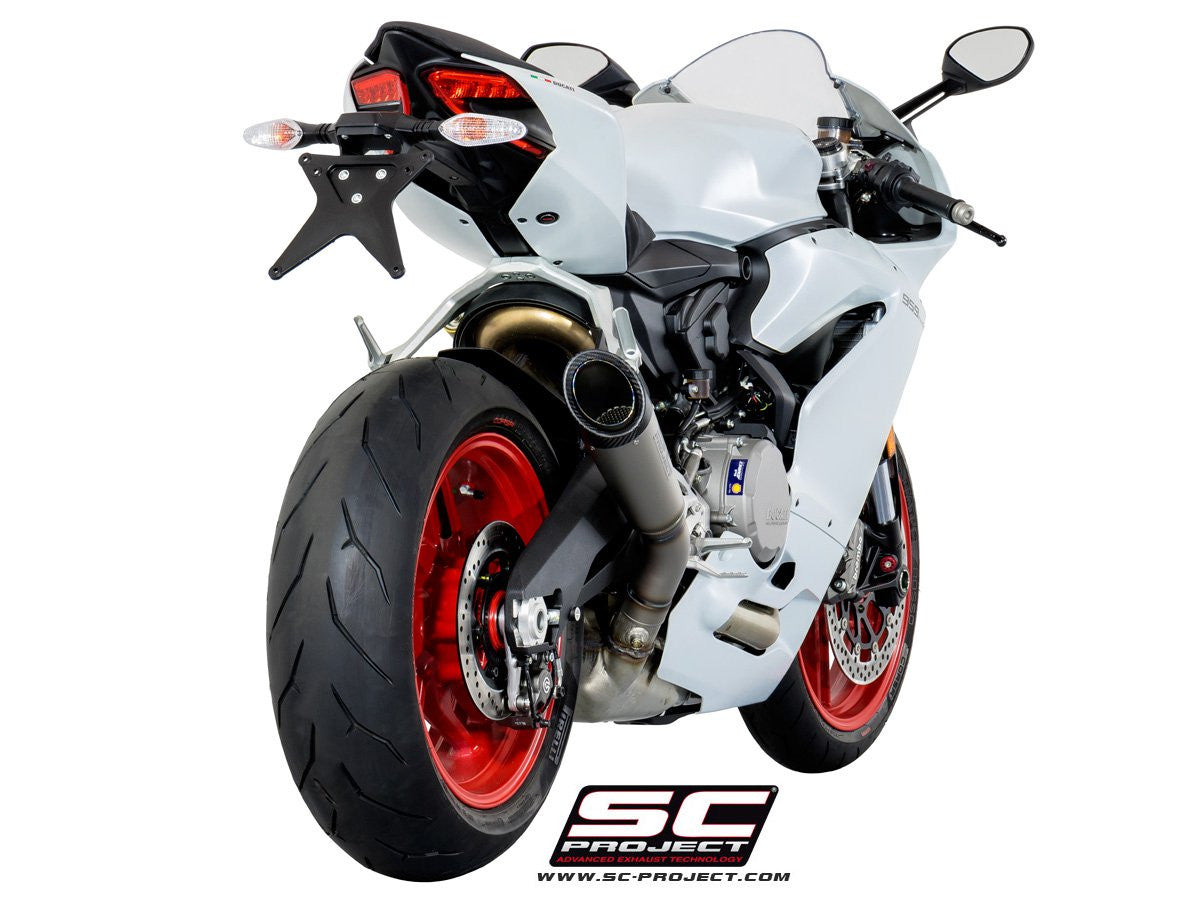Escapamento SC-Project Slip-On RACE S1 para Ducati Panigale 959 (16-19) D20A-T41T 