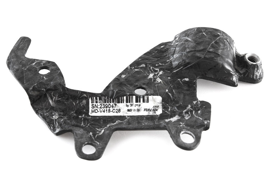 Suporte do reservatório de expansão "Traseiro" Carbono Fullsix Ducati Panigale V4/S/R (18-21) 