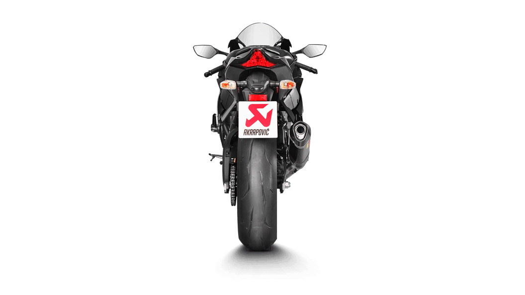 Linha de Evolução Akrapovic (Titânio) Kawasaki ZX-10R/RR (16-20) S-K10E9-ZC 