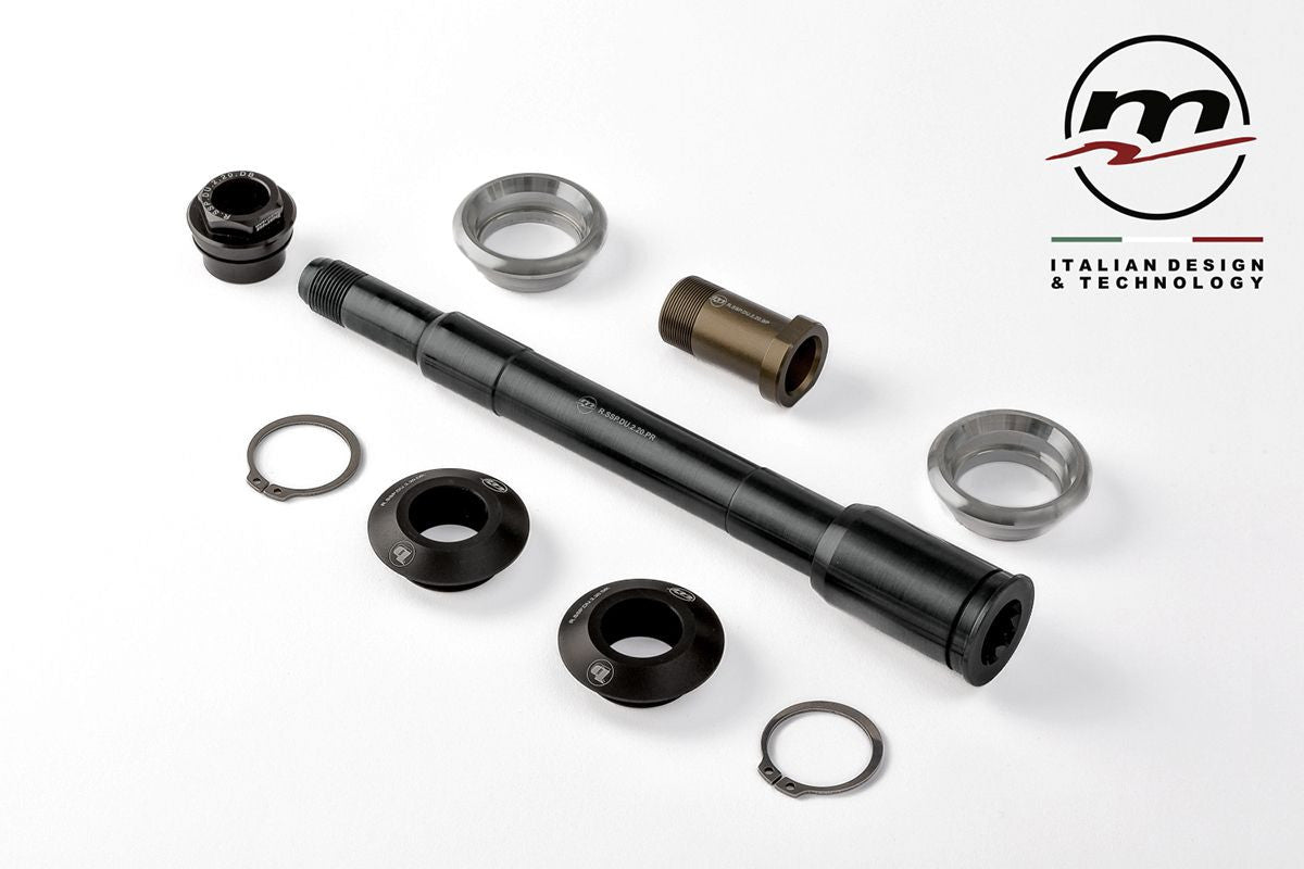 Kit de Rápida Substituição do Eixo da Roda Dianteira Melotti Racing Ducati Panigale V2 955 (20-24) BA-SSP.DU.2.20.KPRAR 