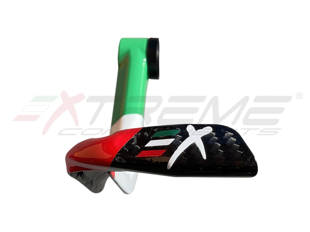 Protetor de Alavanca de Freio "Itália" proteção de alavanca de freio para Ø14mm até Ø19mm Carbono GP EVO Extreme Components 