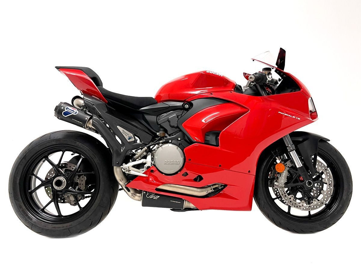 Sistema de escape completo Termignoni em titânio SBK Replica Ducati Panigale V2 955 (20-24) D22009400TNC 