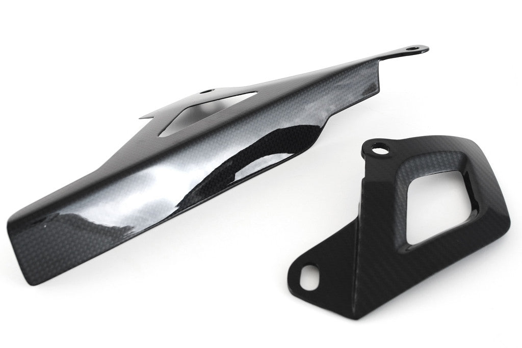 Conjunto de proteção da corrente em carbono Fullsix Aprilia RSV4/1100 Factory/R/RR/RF (09-20) 