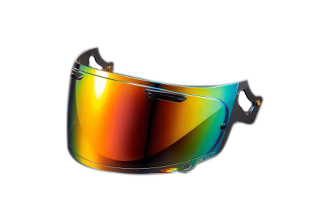 Visor Arai VAS-V MV Shield RX-7V Evo Espelho Vermelho 