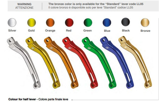 Alavanca de travão ajustável Bonamici Racing Ducati Panigale 1199/1299 (12-18) LB140 